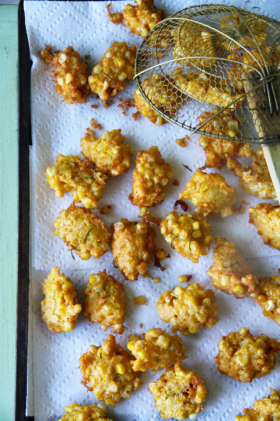 thai corn fritters