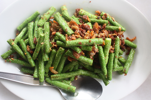 long bean stir fry