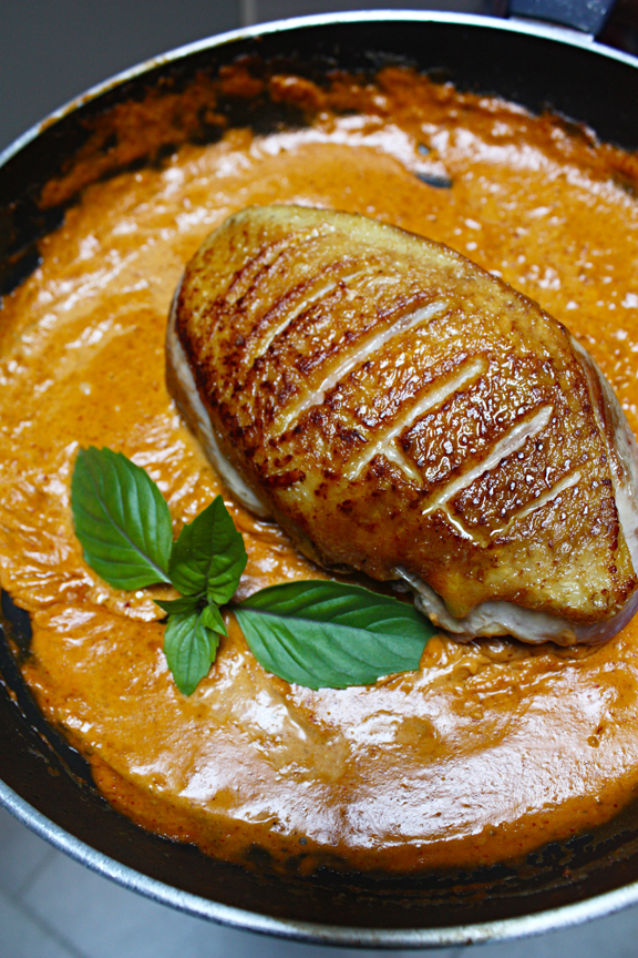 Roasted duck best sale red curry