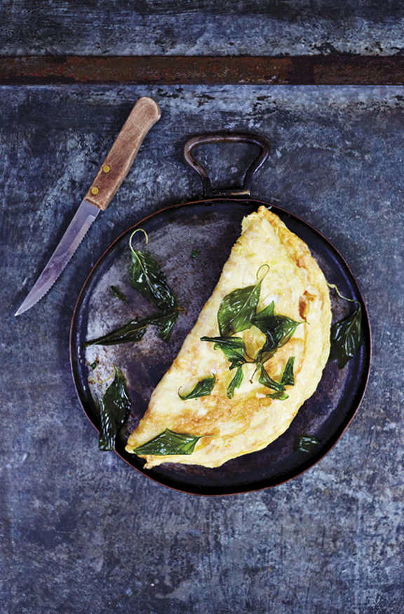 Preserved Radish Omelet from Bangkok Cookbook